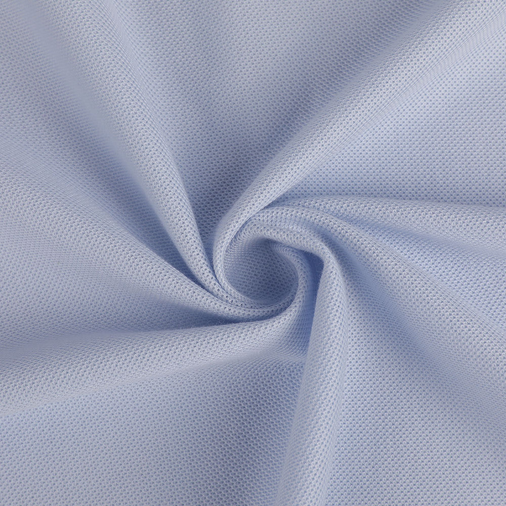 Vải pique mesh cotton mềm LA chất lỏng ammonia thân thiện với da phù hợp cho polo