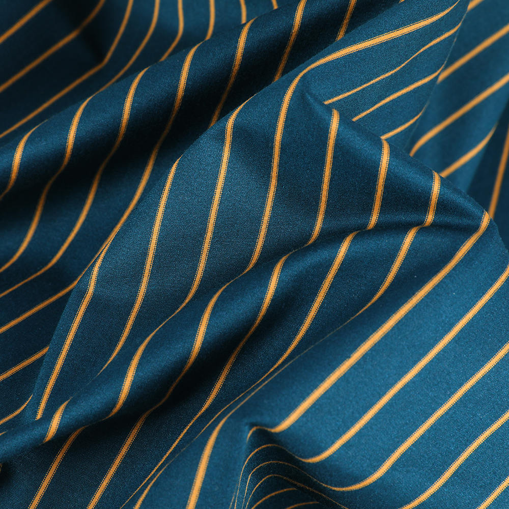 Spandex Jersey Skin thân thiện với Silk Cotton Sọc LA