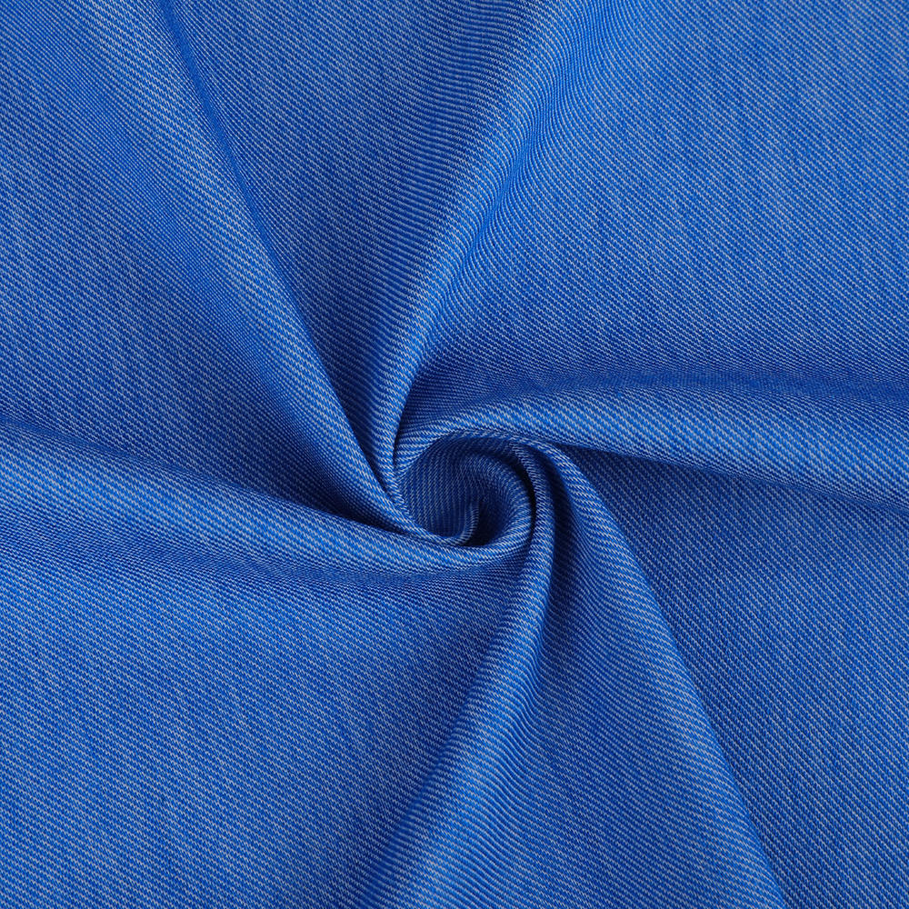 Vải áo len mềm Jacquard Twill
