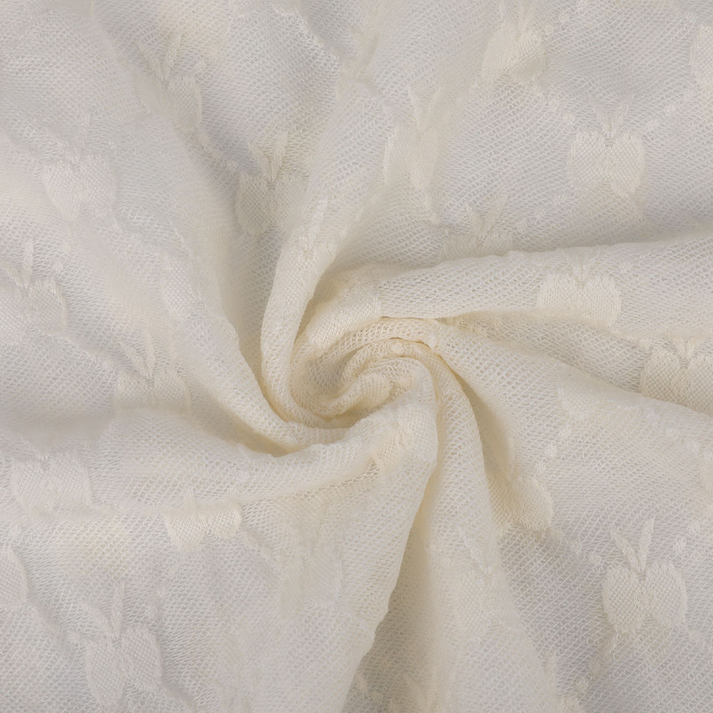 Sexy sinh thái thân thiện với môi trường Jacquard thu nhỏ bằng vải len dệt kim dệt kim